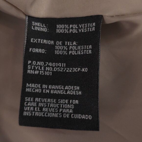 INTL d.e.t.a.i.l.s  Womens XL Dusty Pink Parka In Pocket Jacket Hooded - Picture 11 of 11